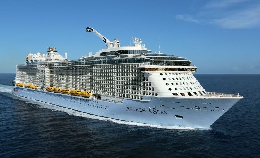 Volledig schip Anthem of the Seas Royal Caribbean